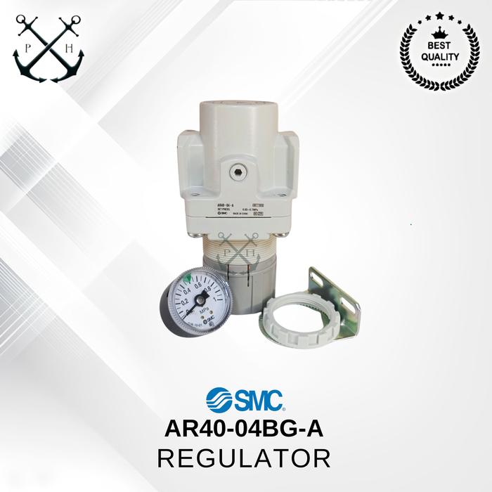 Gambar Regulator pneumatic SMC AR40-04BG-A dari Pneumatic Hydro Kota Administrasi Jakarta Barat Tokopedia