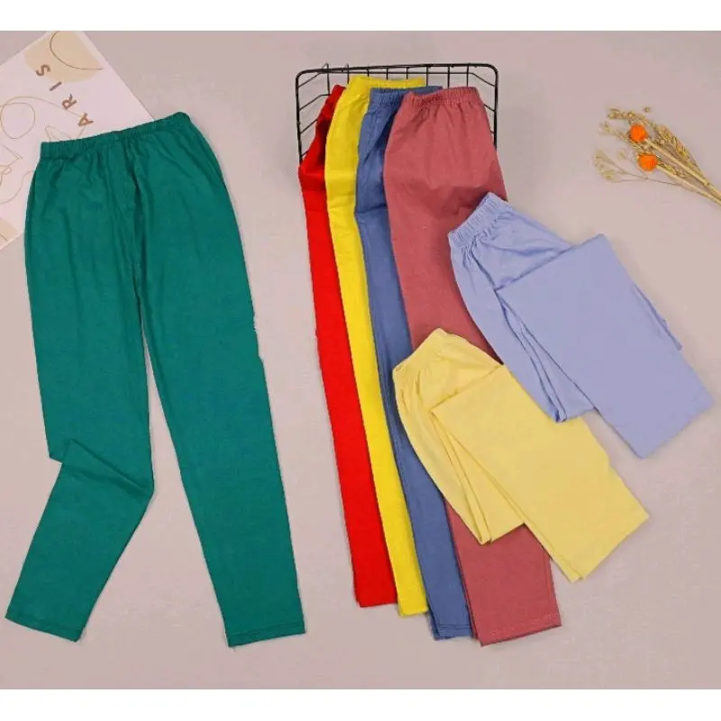 Paket Hemat 5 Pcs Celana Legging Anak 0-13 Tahun - Soft Quality & Karakter Lucu - Anak-Anak, Fashion  Bayi