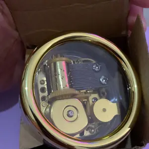 Kotak Musik Otomatis Kotak Musik Akrilik Transparan Hadiah Ulang Tahun