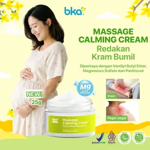 Massage Calming Cream 25gr - Cream Magnesium bka membantu meredakan nyeri dan kram kaki bumil