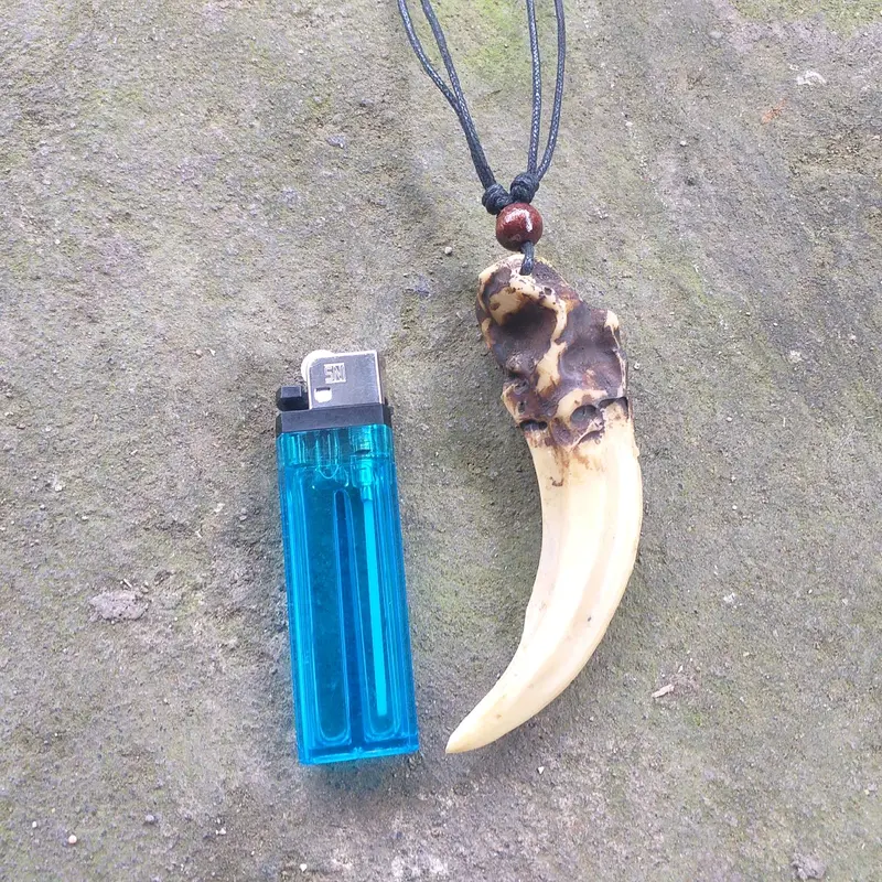 Kalung Taring Macan Ngurak Replika 1