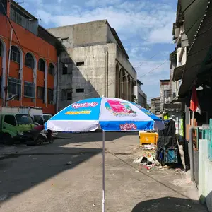 PAYUNG PARASOL/PAYUNG JUALAN UKURAN 200 CM ATAP KASTEM PRINTING
