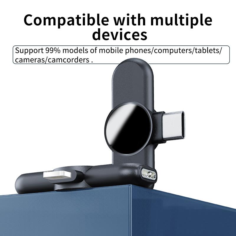 Product Introduction of Micro không dây Lavalier, dành cho giao diện Apple, Thích hợp để ghi video trực tiếp trên điện thoại di động, không dây mic  m2 micro  lavalier 1