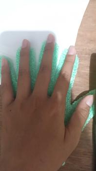 Product Review of svtn (1pcs) Sarung Tangan Mandi Scruber  - Sarung Tangan Bath Glove Exfoliating Bath scrub Gloves murah berkualitas from f**z 2
