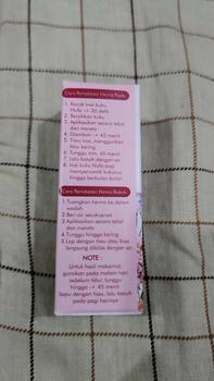 Product Review of NUFA HENNA KUKU INAIKUKU HENNAKUKU KUTEK HENNA Black Brown Cherry Maroon from I**a 3