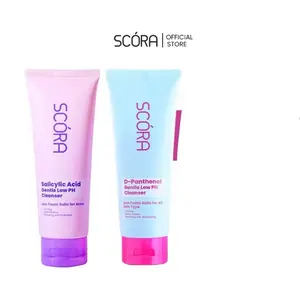 ￼FACIAL WASH SCORA 1% Salicylic Acid Gentle + SCORA D-Panthenol Gentle Cleanser