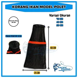 ￼KOJA IKAN MODEL POLET PENUTUP 40 Cm 60 CM 80 CM| KORANG IKAN BUBU IKAN | BERKUALITAS