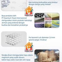 Gambar 2in1 Sorong Paradise YOONA Hazel Choco Uniland Springbed - Set 90x200 cm dari KLIKFURNITURE-ID Kota Tangerang 3 Tokopedia