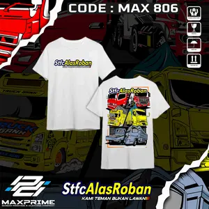MAXPRIME TSHIRT - KAOS TRUK STFC ALAS ROBAN- KAOS TRUK - TSHIRT TRUK STFC ALAS ROBAN - MAX 806