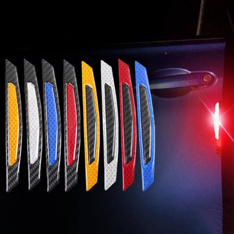 Product Introduction of Dải Phản Quang Thông Dụng Cho Cửa Xe Hơi, Miếng Dán Cản Xe Chống Va Chạm, Phụ Kiện Xe Hơi, Cảnh Báo An Toàn Bên Hông, 4 Miếng 24