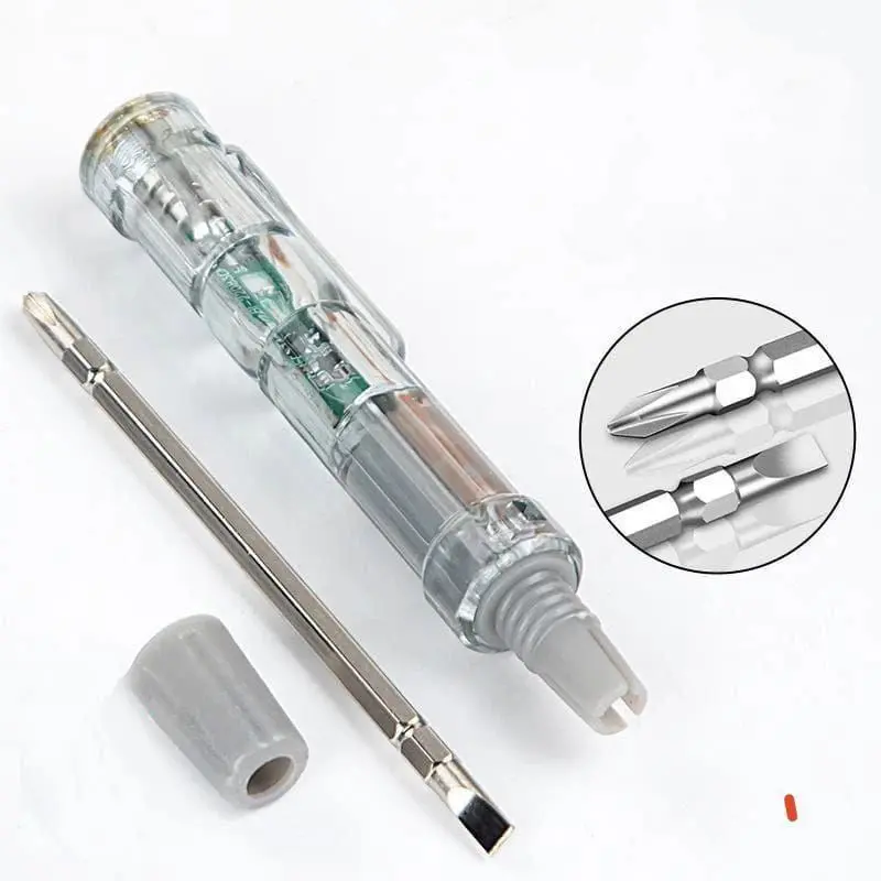 Obeng Tespen Minus Tes Listrik Tespen Lampu LED Tester Sensor 4