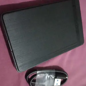 Garansi 1 Tahun-Casing Hardisk External HDD SSD External Case 2.5" USB 3.0 Case Hardisk External USB 3.0 Black