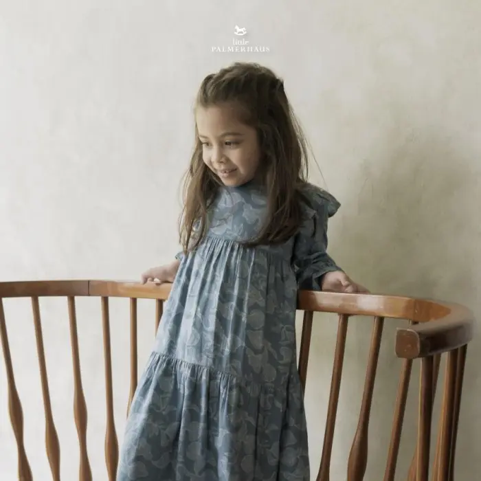 E✔72 LITTLE PALMERHAUS - TIMELESS RUFFLE GAMIS | GAMIS ANAK I❤CP