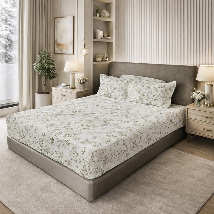 Promo King Rabbit Organic Bamboo Velvet Sprei Set Sarung Bantal ...