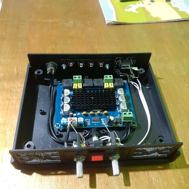 Power Amplifier Daya 2 Channel TPA3116D2 2X120 Watt - Mixer ampli rakitan 1