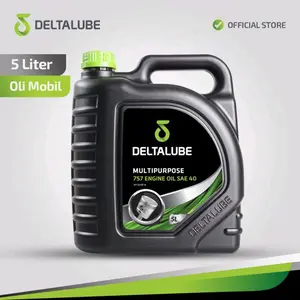 DELTALUBE MULTIPURPOSE 757 Oli Mobil 5 Liter SAE 40 untuk Performa Mesin Optimal