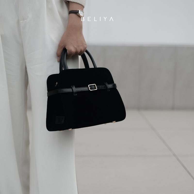 Beliya Tami HandBag Suede - Medium Size - Wanita 3