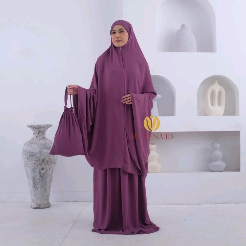 Mukena cringkel 3 in 1 terlaris 9