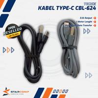 Gambar Kabel Type C TECNIX CBL-624 Kabel Data Type C Fast Charging - Satuan dari Starcomp Solo Kab. Sleman 1 Tokopedia