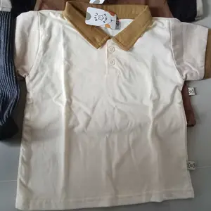 Minieclub Atasan Kaos polo Wanki Bumi Fashion Anak Baju Lengan Pendek 9 Warna Earth Tone Bahan Cotton Combed 24s Nyaman Stylish