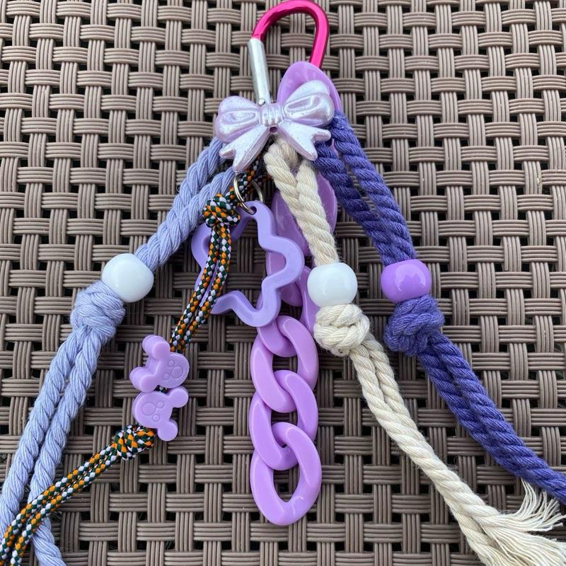 Aksesoris Gantungan Tas Wanita Couple Pita Sekolah Bag Charm Lucu Aesthetic Murah 1