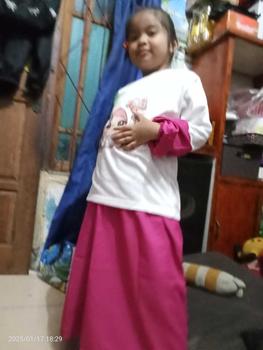 Product Review of Setelan Rok Dan Baju Anak Perempuan Bahan Cringcel Buat Usia 3-12 Tahun from m**a a**n 1