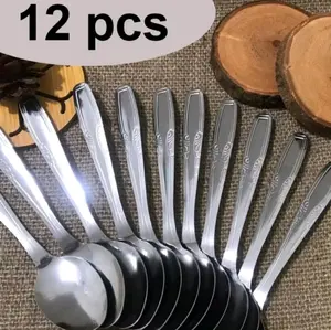 isi 12 pcs Sendok makan stainless