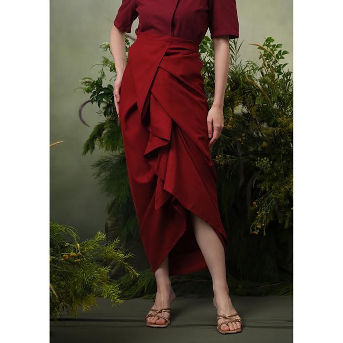 Gambar NONA RARA - Lilit Remple Dobi Cirebon P0659, Rok batik wanita modern - ALL SIZE dari Nona Rara Batik Kota Administrasi Jakarta Timur Tokopedia