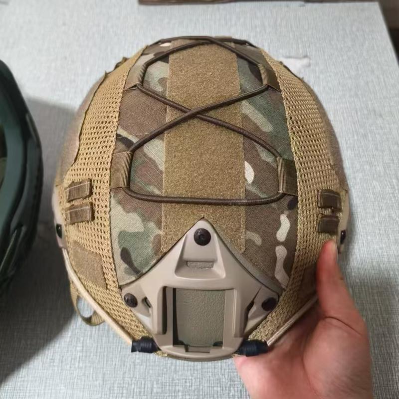 Product Introduction of Helmet Cover for Fast MH PJ BJ OPS-Core Helmet Cove rwith Elastic Cord 6