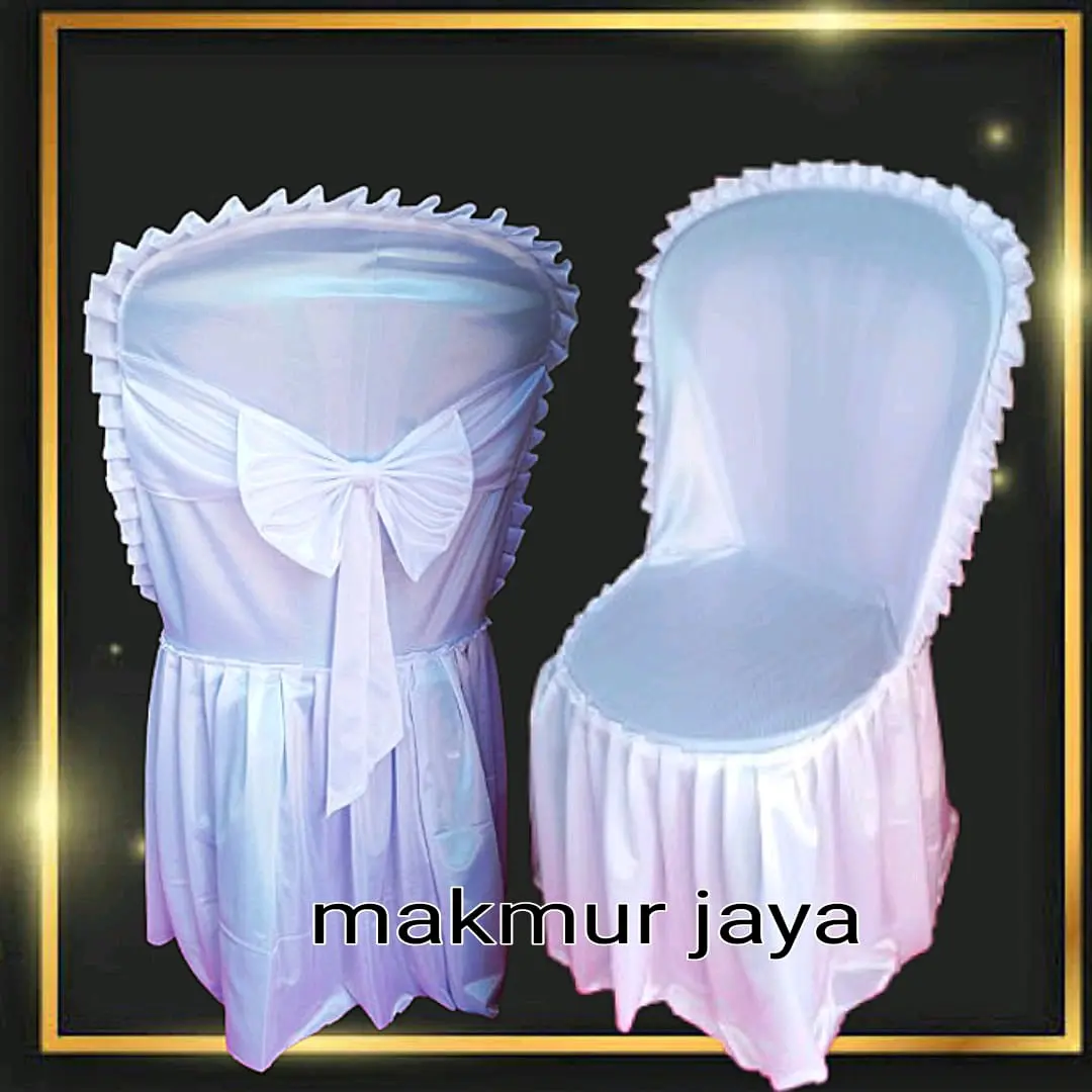 SARUNG KURSI PESTA COVER KURSI PLASTIK BULAT ALLSIZE