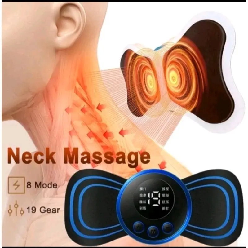 ALAT PIJIT MINI PROMO PAKET 2pcs Alat pijit mini PAD EMS MASSAGE PORTABLE pereda nyeri otot 5