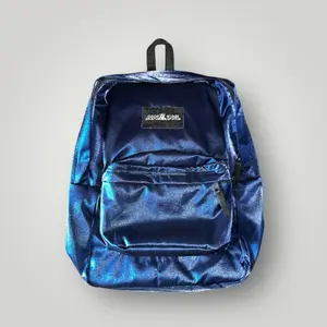 Awaking Tas Bunglon Kanvas Denim Gradasi Warna Backpak Shimer Pria Wanita Laptop Limited