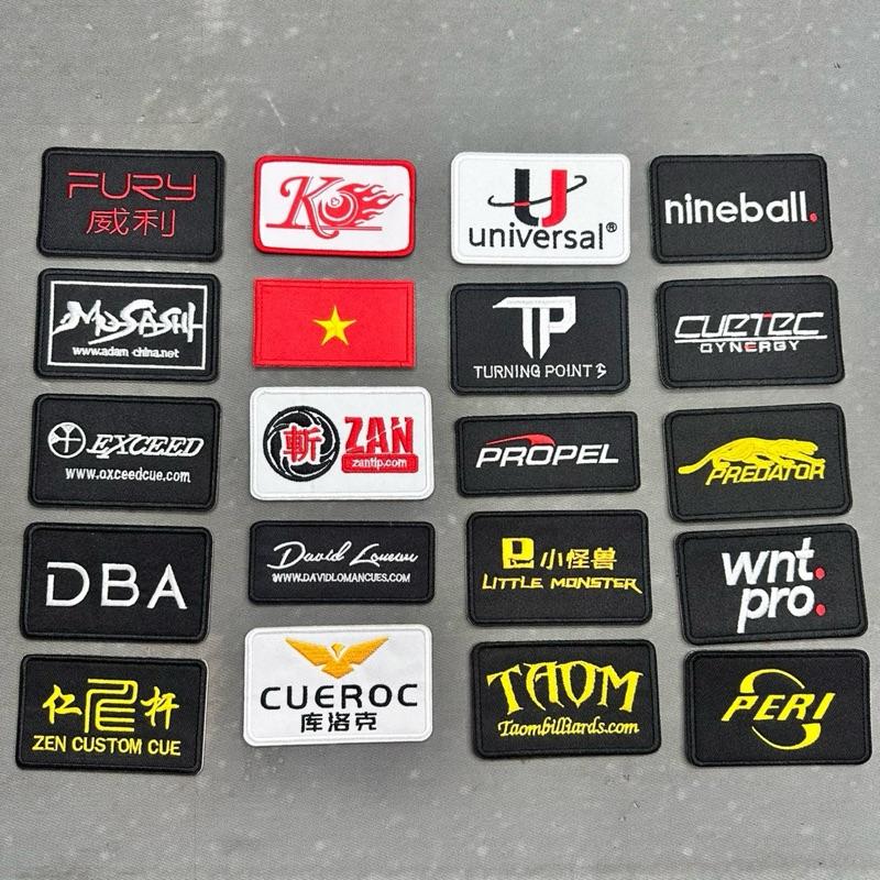 Sticker dán trang trí bi-a dành cho baocơ, áo đấu Sử dụng keo dán 3M siêu chắc chắn cho anh em dsn áo đấu , bao cơ
