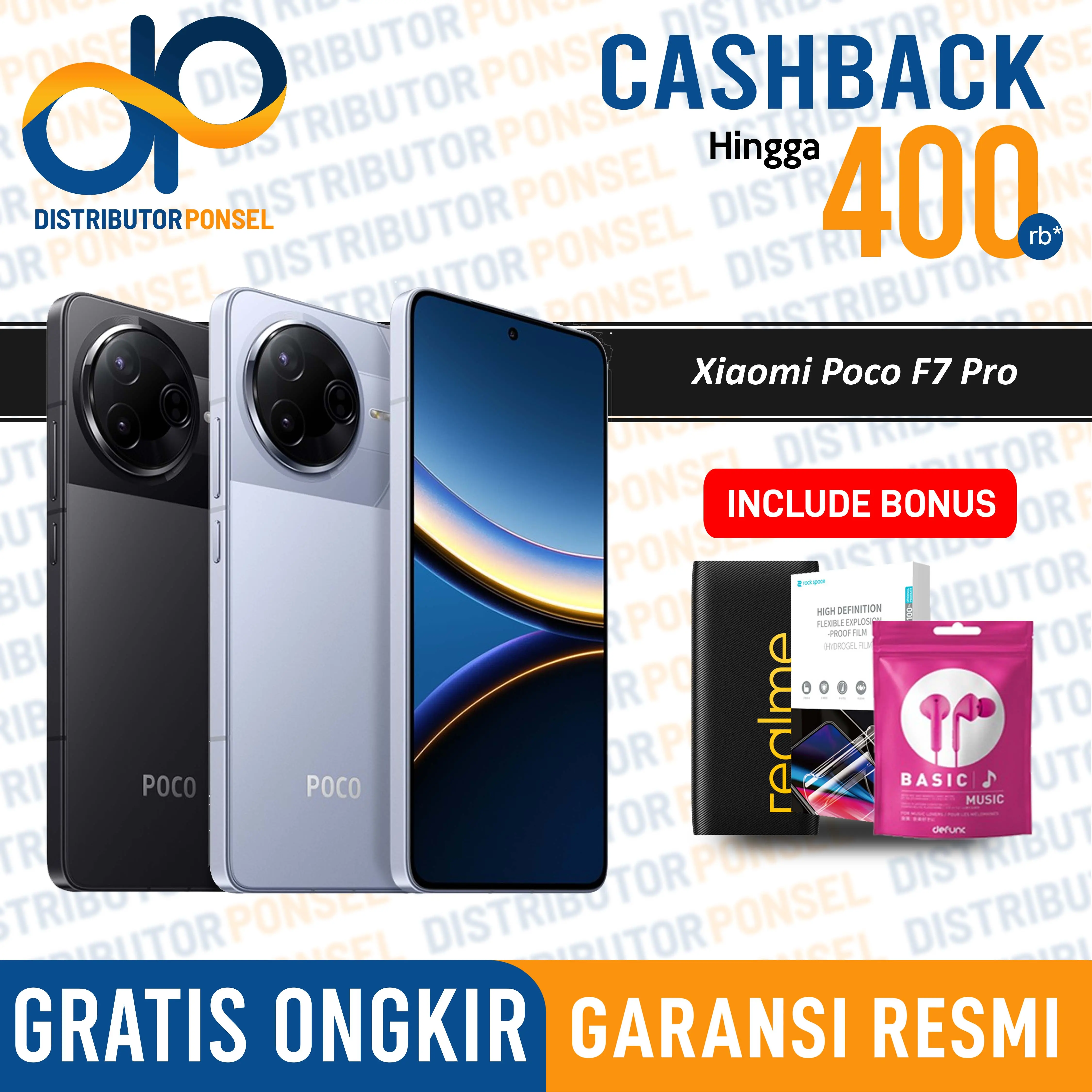 Xiaomi POCO F7 Pro 12G/512GB Snapdragon 8 Gen 3 - POCO X7 Pro Garansi Resmi Not F6