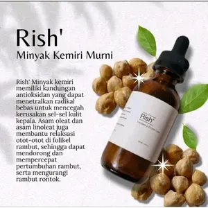 Rish minyak kemiri/penumbuh rambut botak cepat