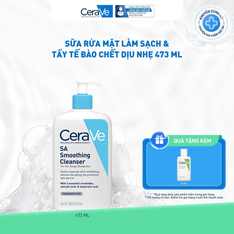 Sữa rửa mặt làm sạch & tẩy tế bào chết dịu nhẹ 473ml
