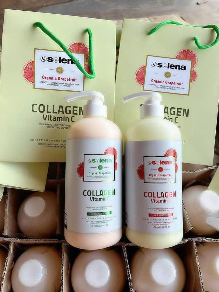 Product Introduction of Gội xả bưởi Selena giúp mọc tóc, giảm rụng tóc, phục hồi tóc khô xơ, hư tổn 1