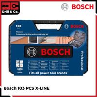 Gambar Bosch 103 Pcs X-Line Titanium Mata Bor & Mata Obeng Set 103 Pcs dari Drill&Co Kota Administrasi Jakarta Barat 3 Tokopedia