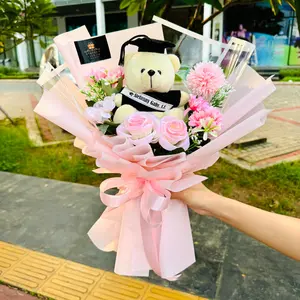 Buket Boneka Wisuda / Buket Wisuda / Buket Bunga Wisuda / Graduation Gift