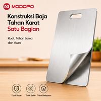 Gambar 【Fenihome】MODOFO Talenan Stainless 15/20/23/28/30cm Talenan Stainless Food Grade Talenan Lucu Talenan Anti Jamur Cutting Board - Talenan SS 15×24cm dari MODOFO Kitchen Official Store Kab. Tangerang 4 Tokopedia