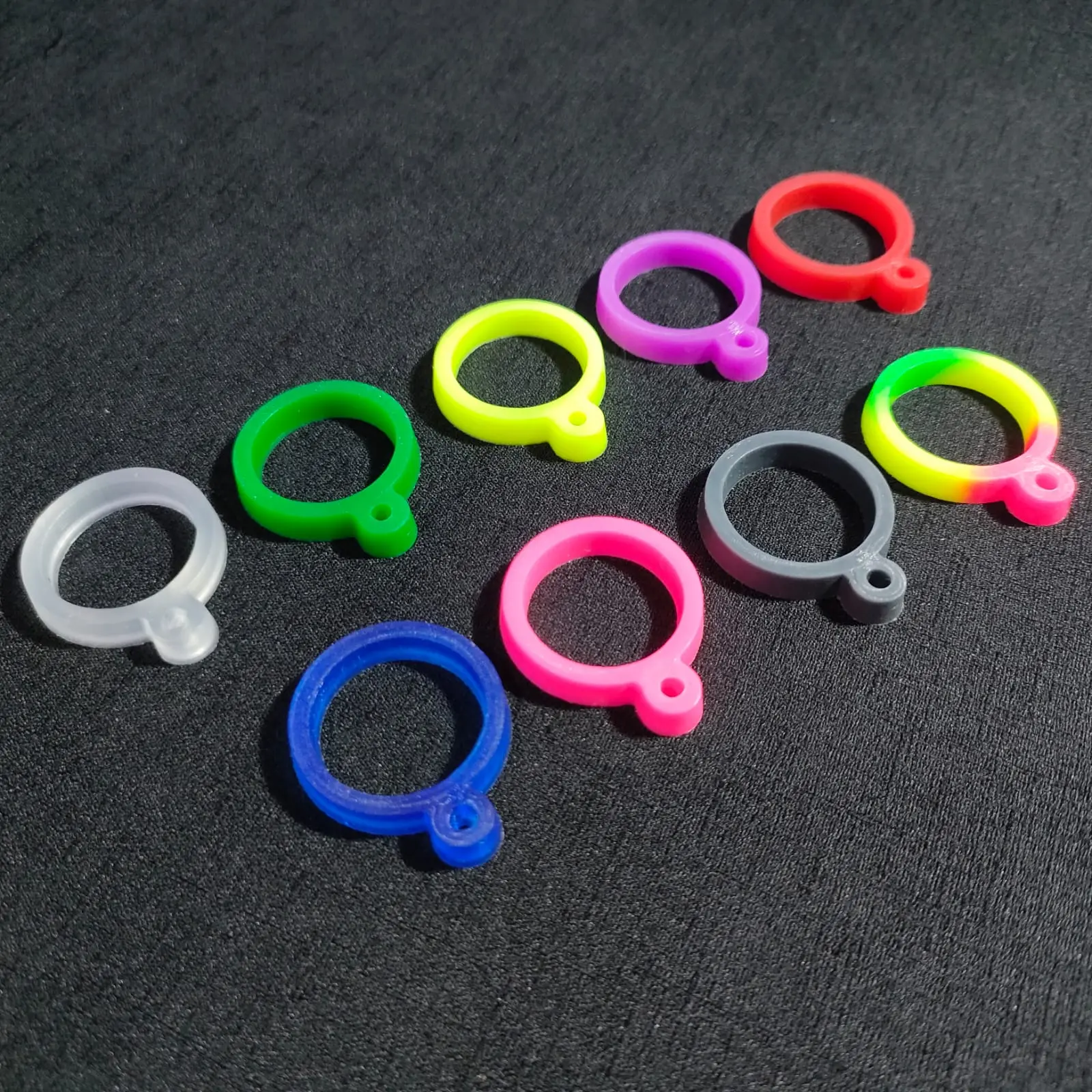 Caprila Karet Lanyard Oring Gantungan 20mm Handphone - Pilihan Warna Tersedia