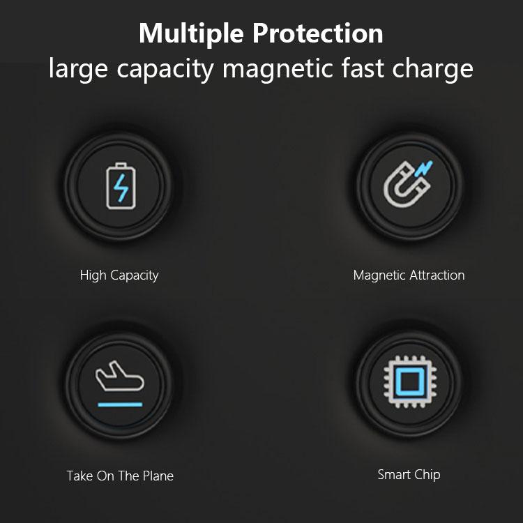 Product Introduction of Pin dự phòng từ tính, Iacha, Tương thích với sạc không dây 10W, Dung lượng 5000mAh / 10000mAh, Pin ngoài, Sạc di động, Thích hợp cho điện thoại và sạc nhanh, Có thể được sử dụng làm sạc dự phòng sạc  dự wukong 11