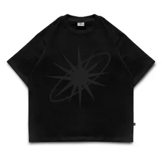 Inefable T-shirt Boxy Oversized 16s Heavyweight - Man In Black