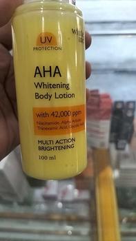 Product Review of [100ml] WHITE INC AHA Body Lotion to Whitening & Moisturising | Hand Body Lotion Pencerah Mencerahkan Melembabkan Sebagai Body Booster |  Arbutin, Glycolic, Niacinamide from R**a Y**i 2