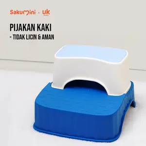 Sakumini Step Stool Toilet Bangku Pijakan Kaki Anak Anti Slip