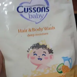 Cussons Baby Hair & Body Wash Deep Moisture - Sabun Bayi 2in1