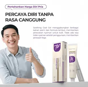Kreain Nature Soothing Cooling Gel 20gr Kreain Nature Skin Soothing Cream Gel Kulit Alami, Kreain Nature Gel Herbal