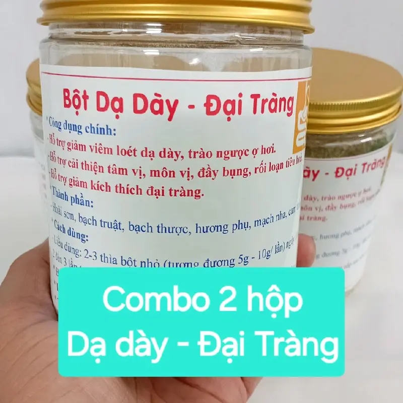 Combo 2 hộp Dạ Dày - Đại Tràng Thầy Hoàng , hỗ trợ tiêu hóa thảo mộc tự nhiên. 0