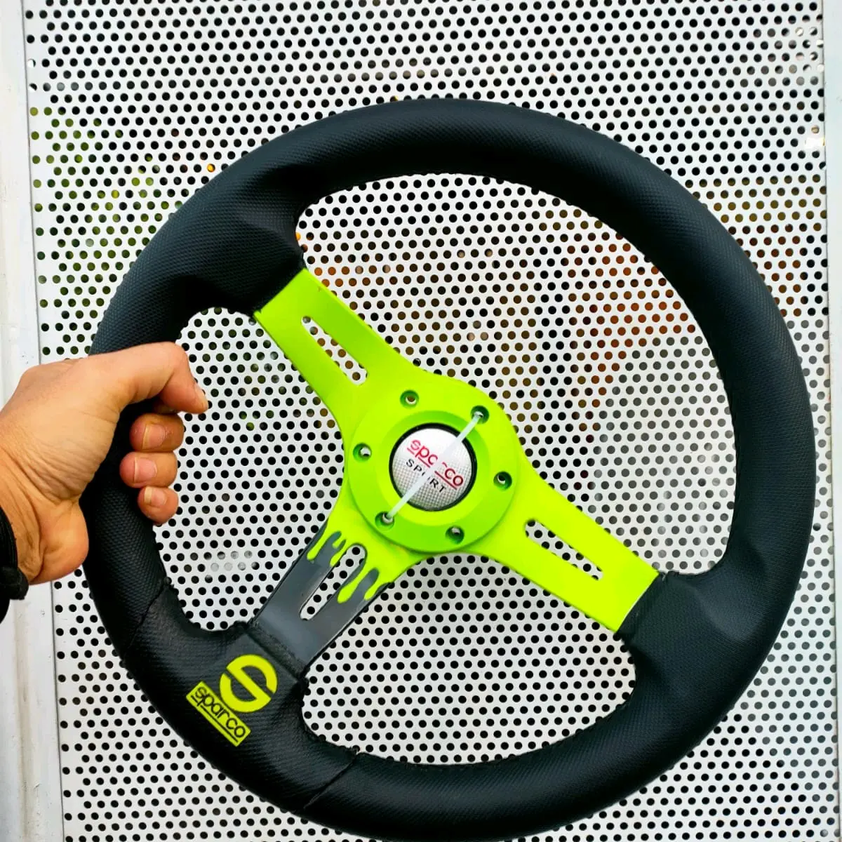 Stir Mobil racing Universal • Setir variasi Universal Sport Sparco Model Monster Cocok untuk mobil/Truk stir nardi racing Car honda