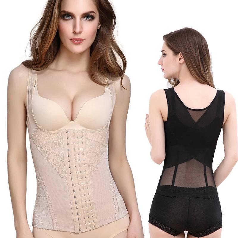 Fy korset Pelangsing Perut Buncit Wanita Korset Long Torso Korset Baju Pelangsing Korset Melahirkan 2